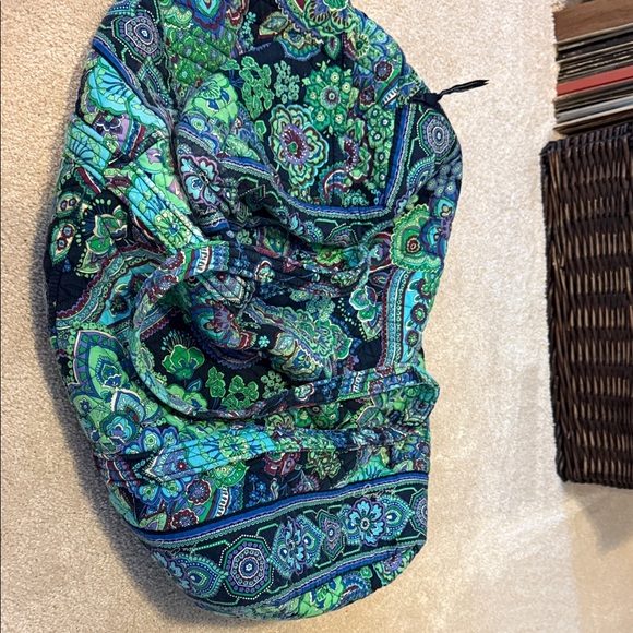 Vera Bradley Floral Garment Bag in Green and Blue - Picture 8 of 8